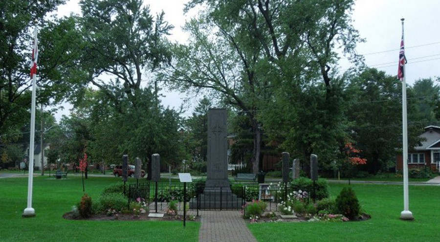 War Memorial Bracebridge Muskoka Distr. Ontario Canada